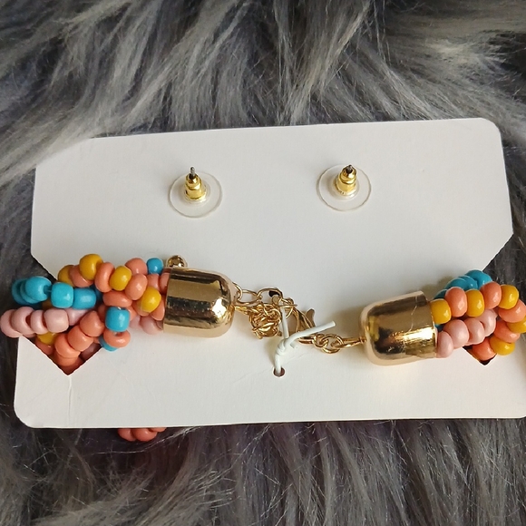 Multicolor Beaded Bracelet Set - Picture 3 of 3